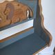 Vintage solid wood noah's ark shelf