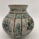 J. MASSIER, Vallauris - Antique enamelled stoneware vase - 1930s-1940s