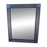 Grand miroir rectangulaire géométrique BESTELNUMMER vers 1970