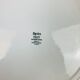 4 flat plates Spode Chinese Rose English