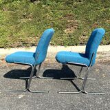 Pair of 70s Ronéo Vickers armchairs