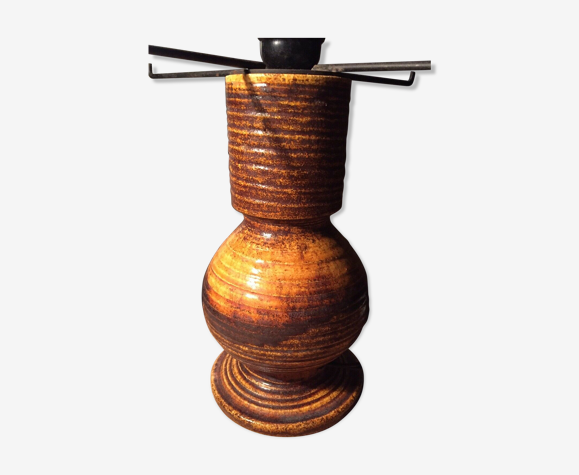 Ceramic lamp foot Vallauris Accolay