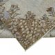 Overdyed Wool Vintage Handmade Carved Rug 178 cm x 275 cm