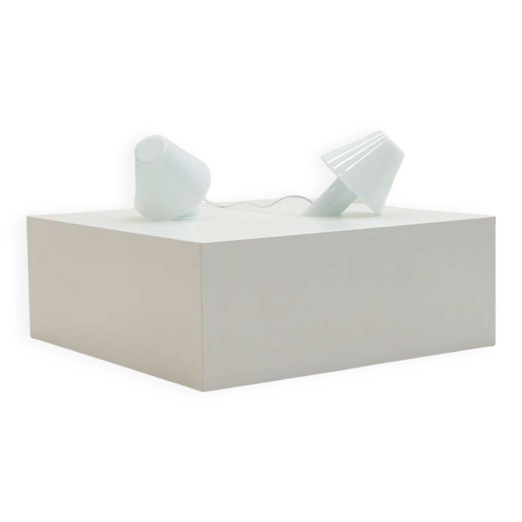 Set of 2 “Bye Bye” table lamps by Menno Dieperink, 1990s The Netherlands.