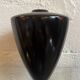 Modernist black ceramic vase from the 1950s.