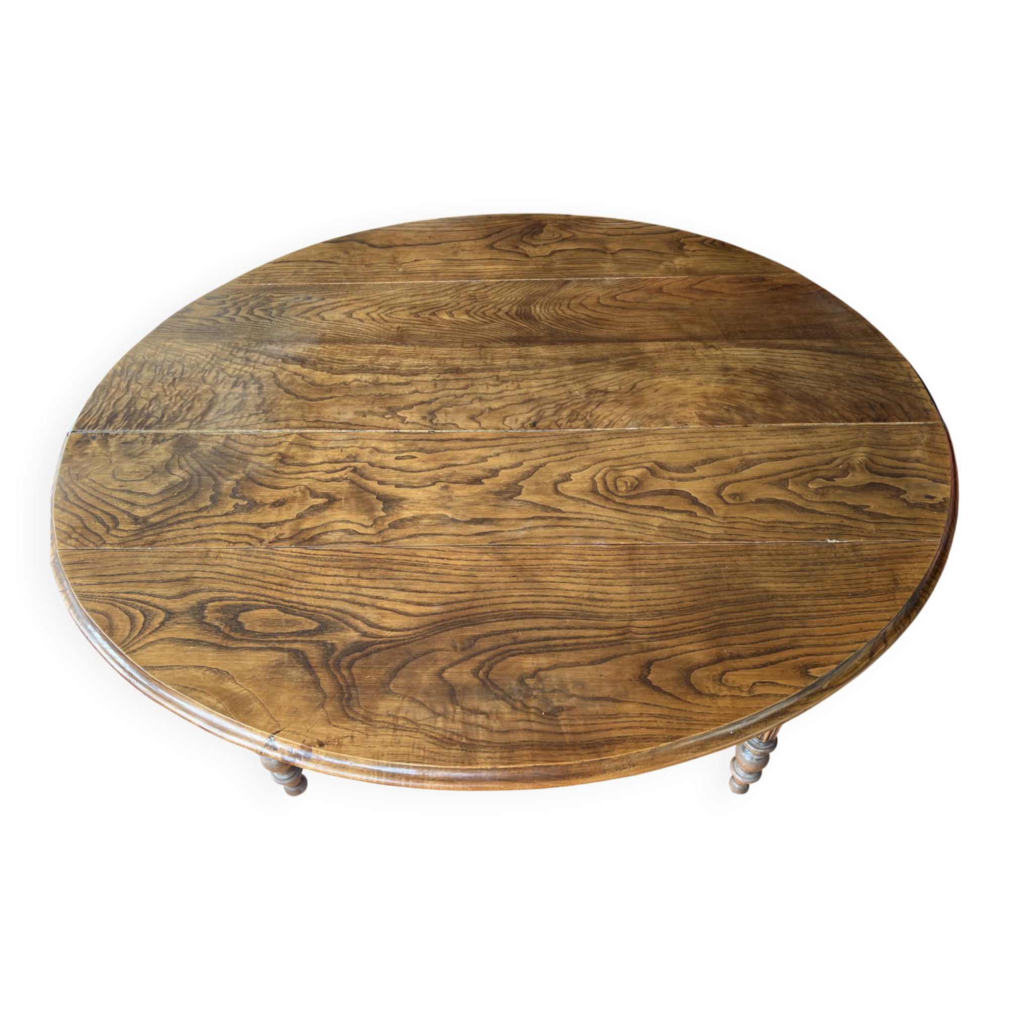 Table en orme massif