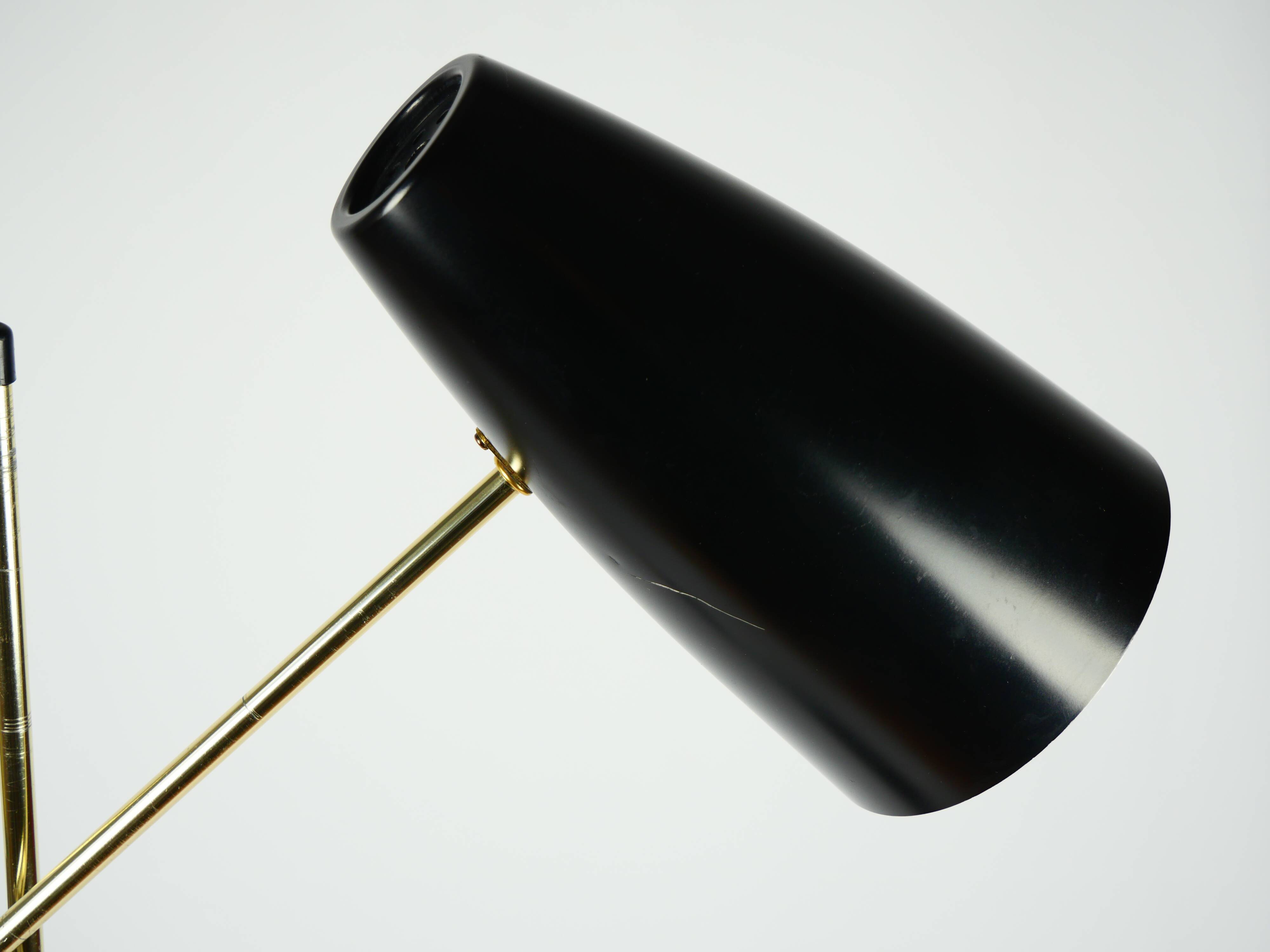 Articulated floor lamp year 70s