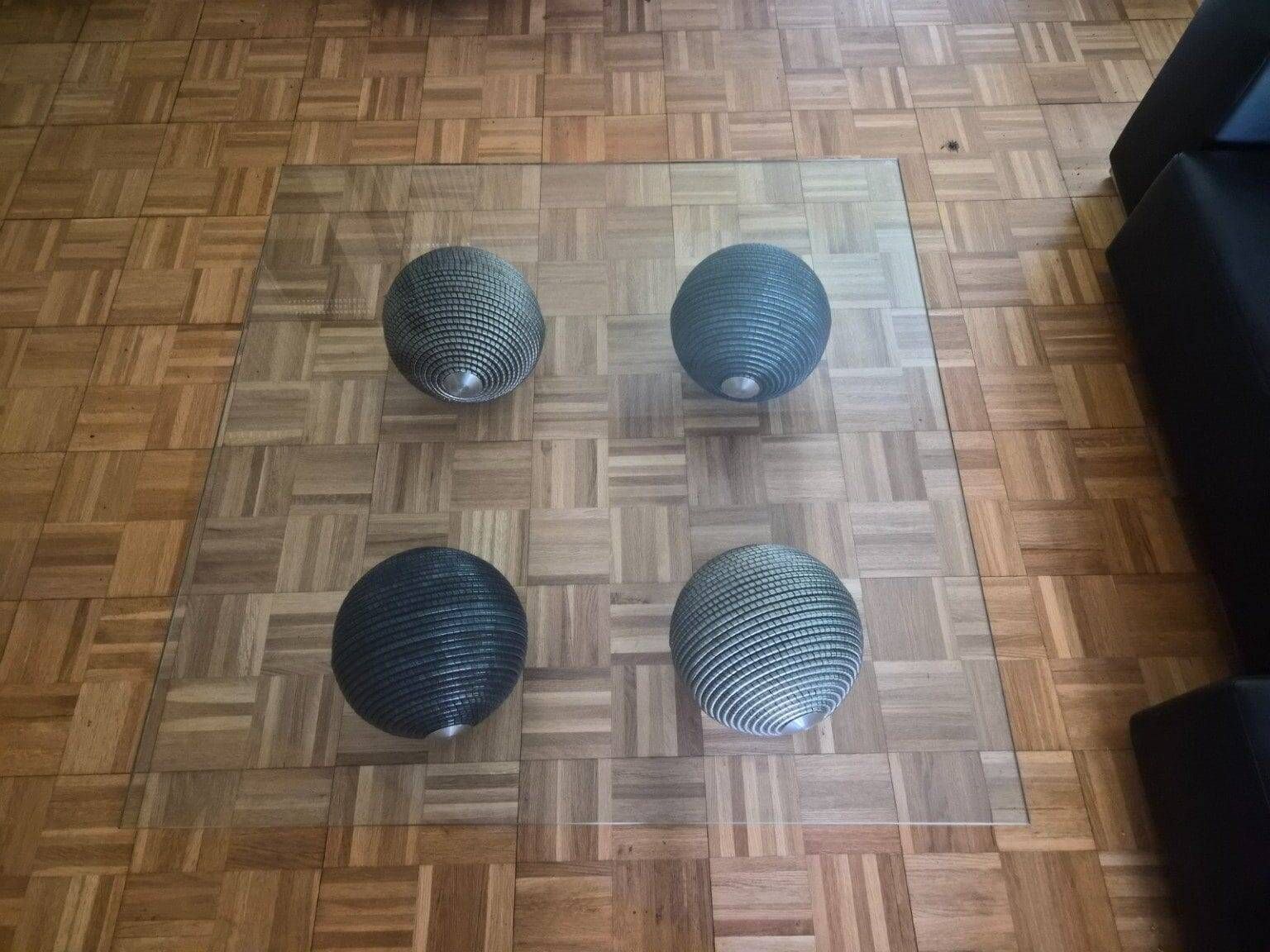 Table basse d'artiste - Fabrice Risser / Edition ultra-limitée (c. 2004)