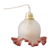 Vintage tulip hanging lamp