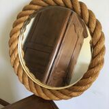 Handcrafted rope mirror 33cm