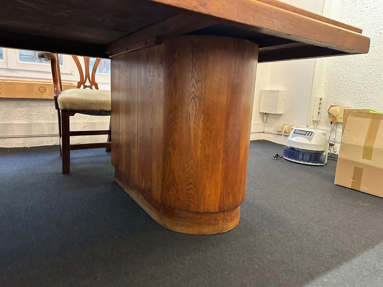 Very large desk from the 1930s.