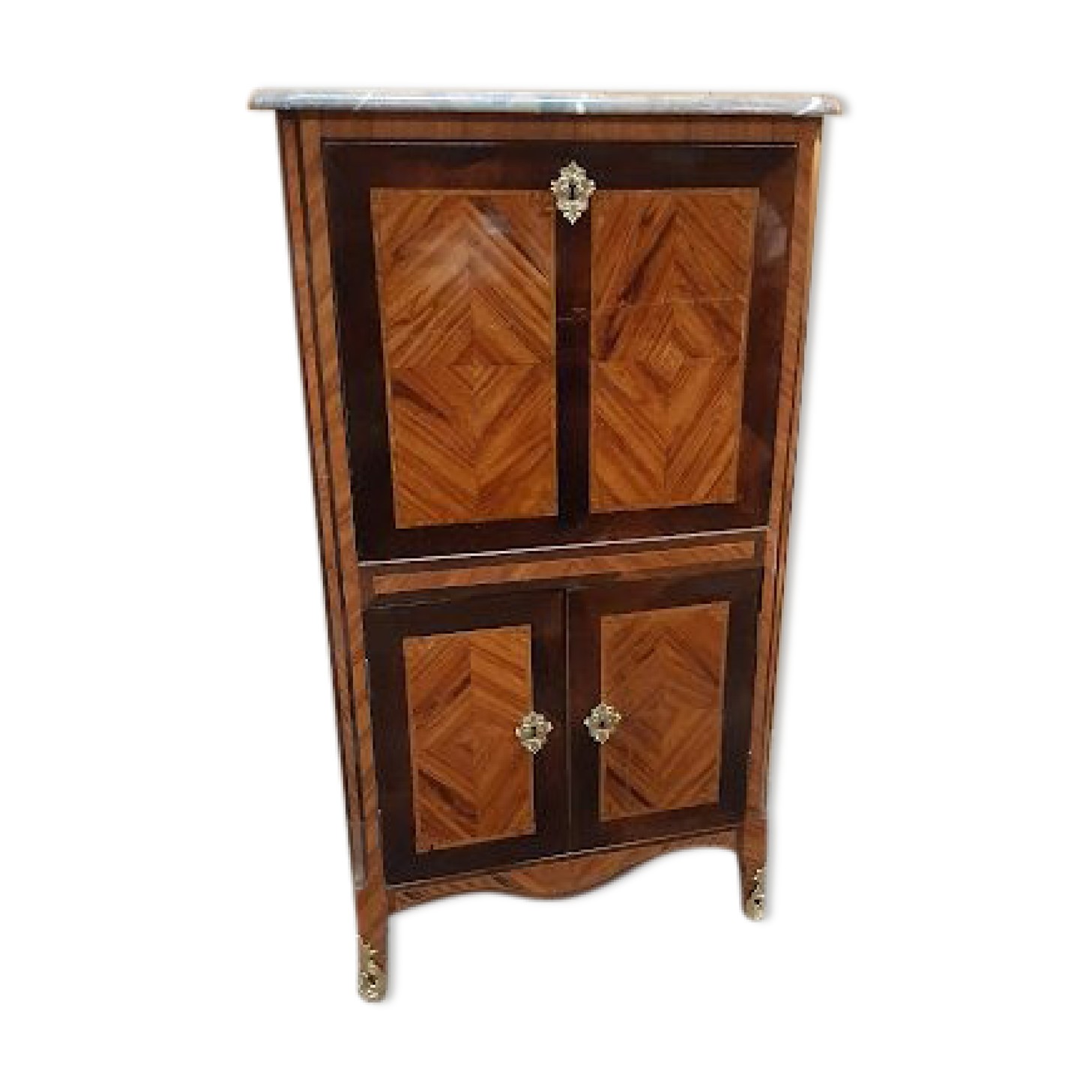 Secretary of Lady in marquetry XVIII th