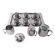 Coffee and tea set, Italian design, 1980s, made in Italy
