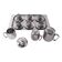 Coffee and tea set, Italian design, 1980s, made in Italy