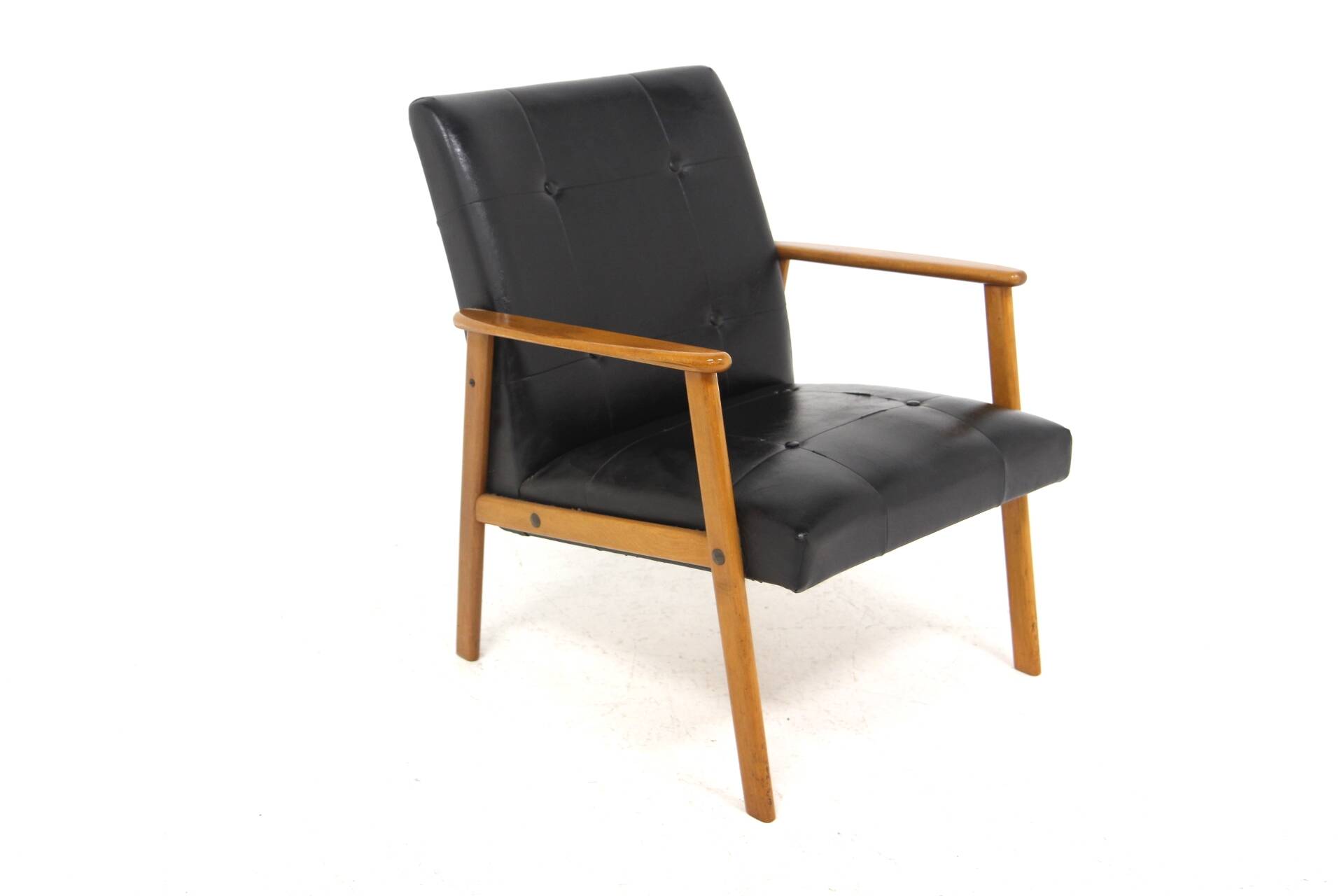 Scandinavian armchair in skai, Sweden, 1960
