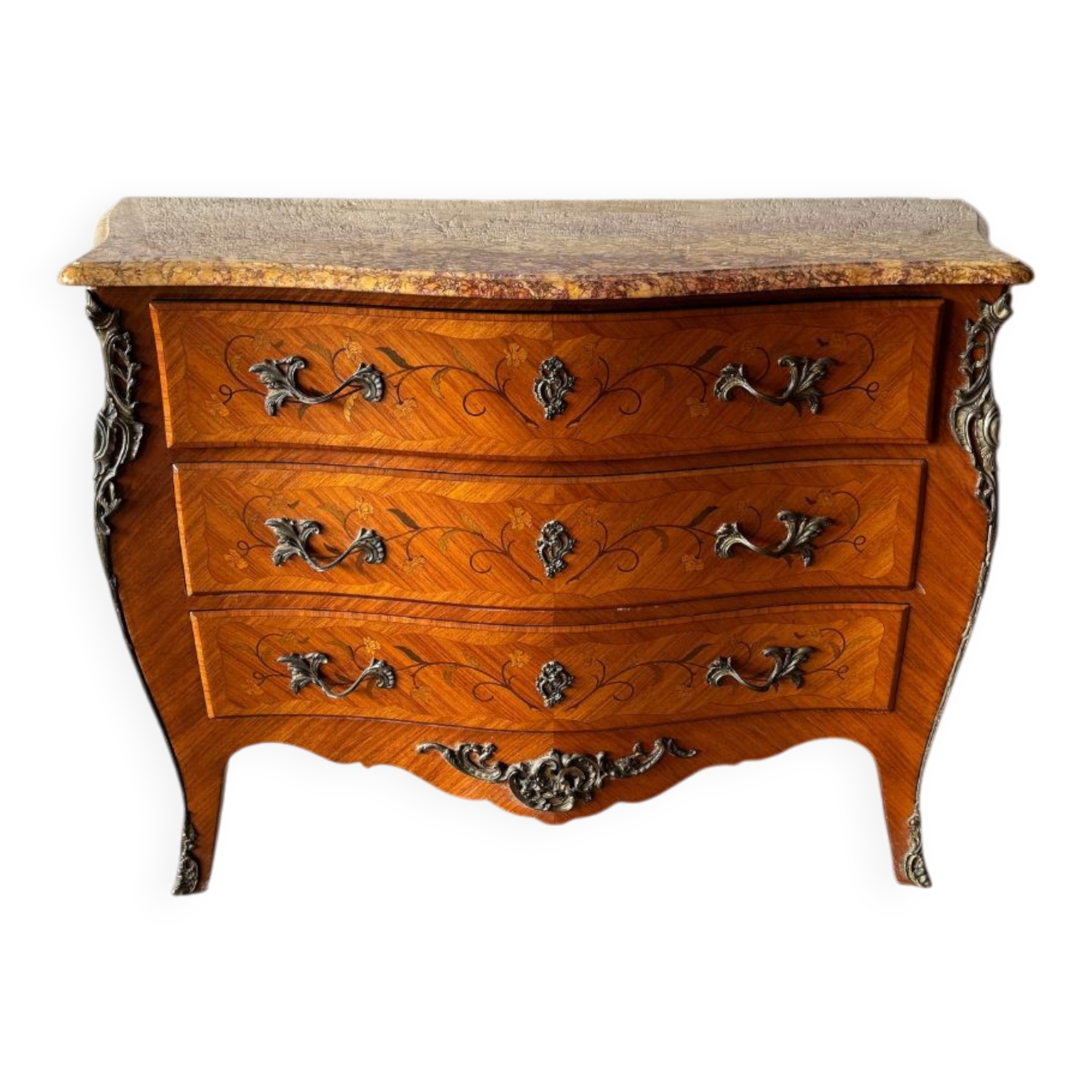 Commode marquetée Louis XV