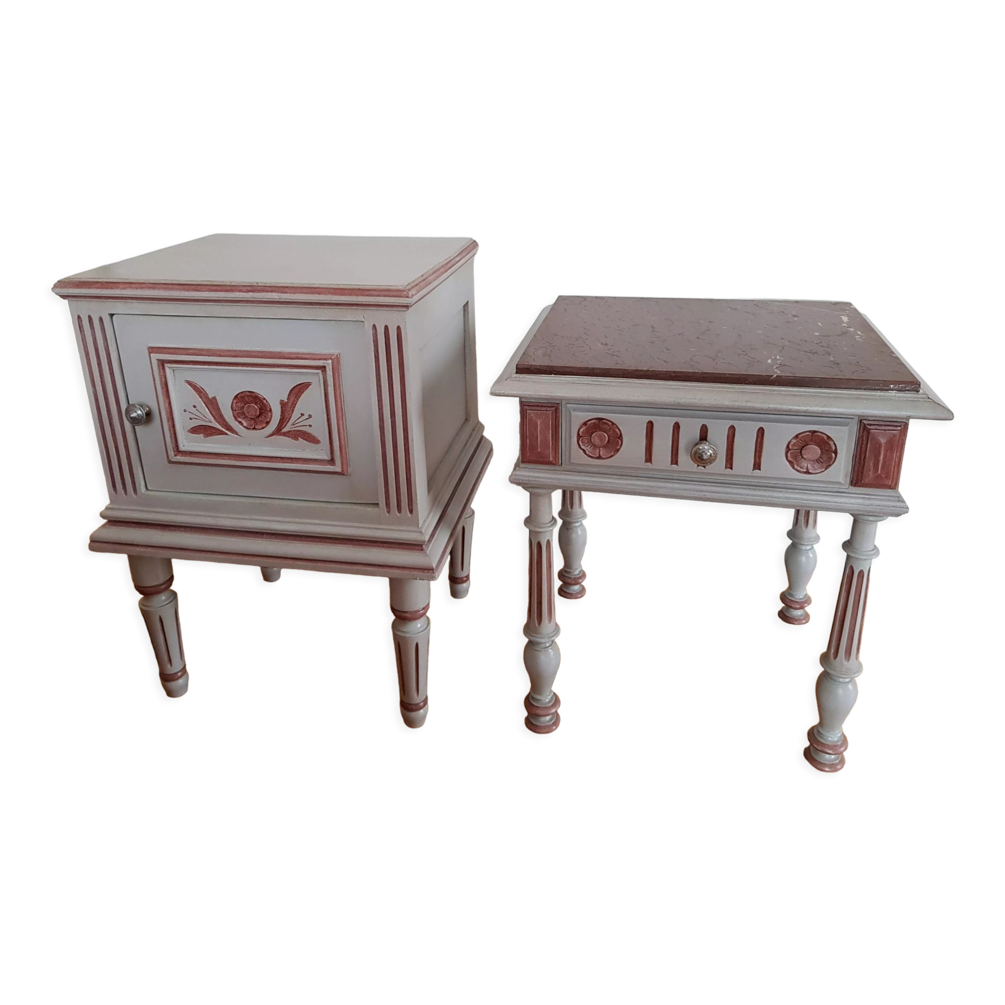 Old bedside tables restyled