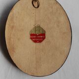 Oval frame dried flower