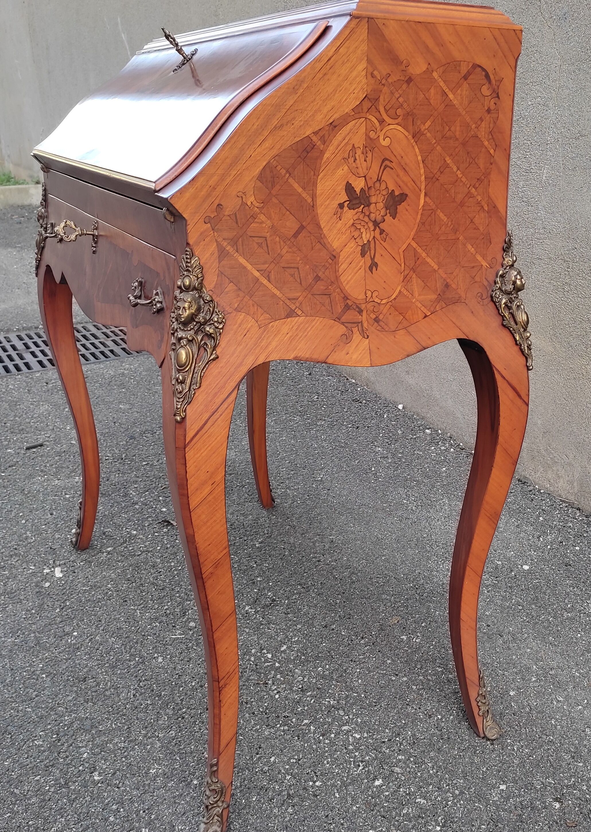Louis XV style writing desk