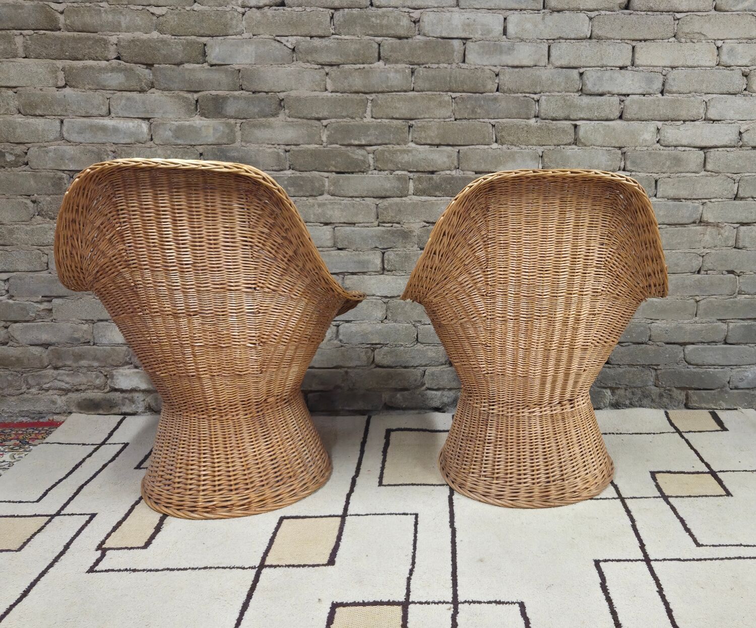 Rattan, wicker lounge set