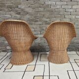 Rattan, wicker lounge set
