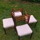 Rosewood table and chairs