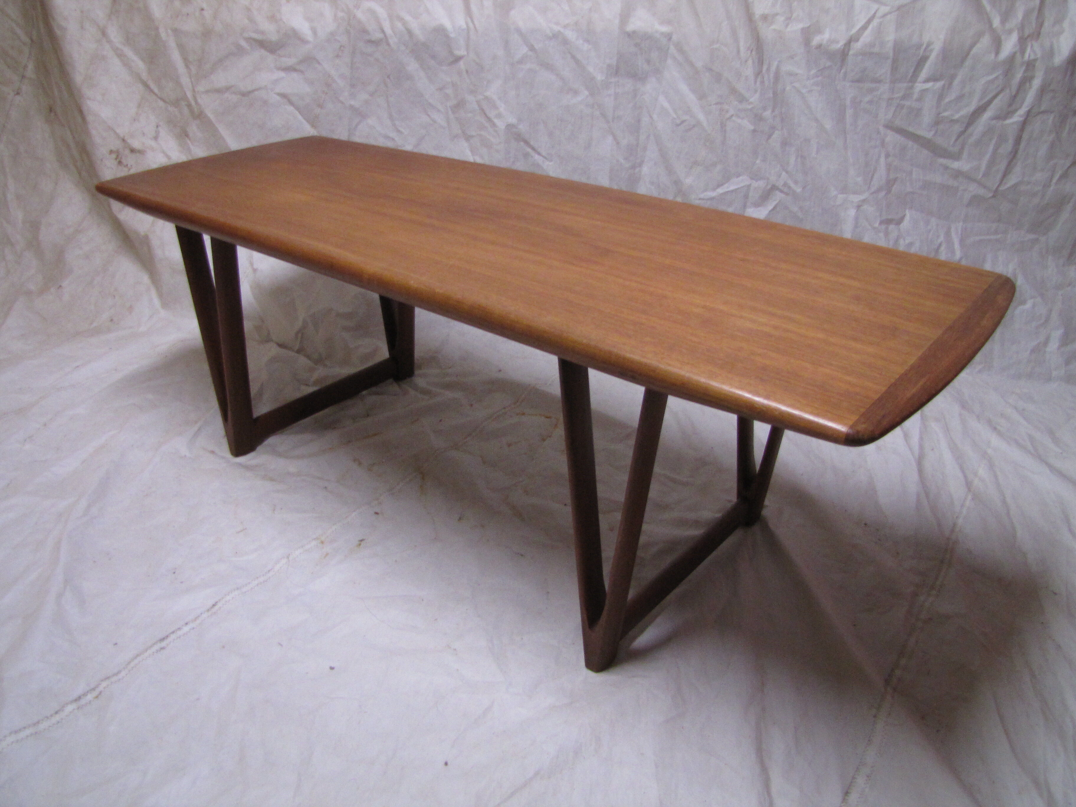 Danish coffeetable in teak by kurt ostervig
