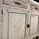 Buffet, dresser, pantry in patinated wood