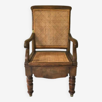 Wooden canning armchair