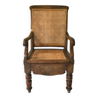 Wooden canning armchair