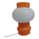 Small 70's opaline lamp