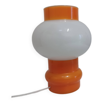 Small 70's opaline lamp