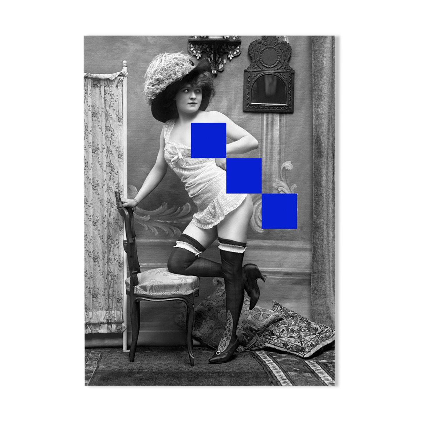 Vintage photography woman cabaret A4 - 1920