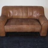 De Sede Model DS 44 Buffalo Leather Sofa, 1970s