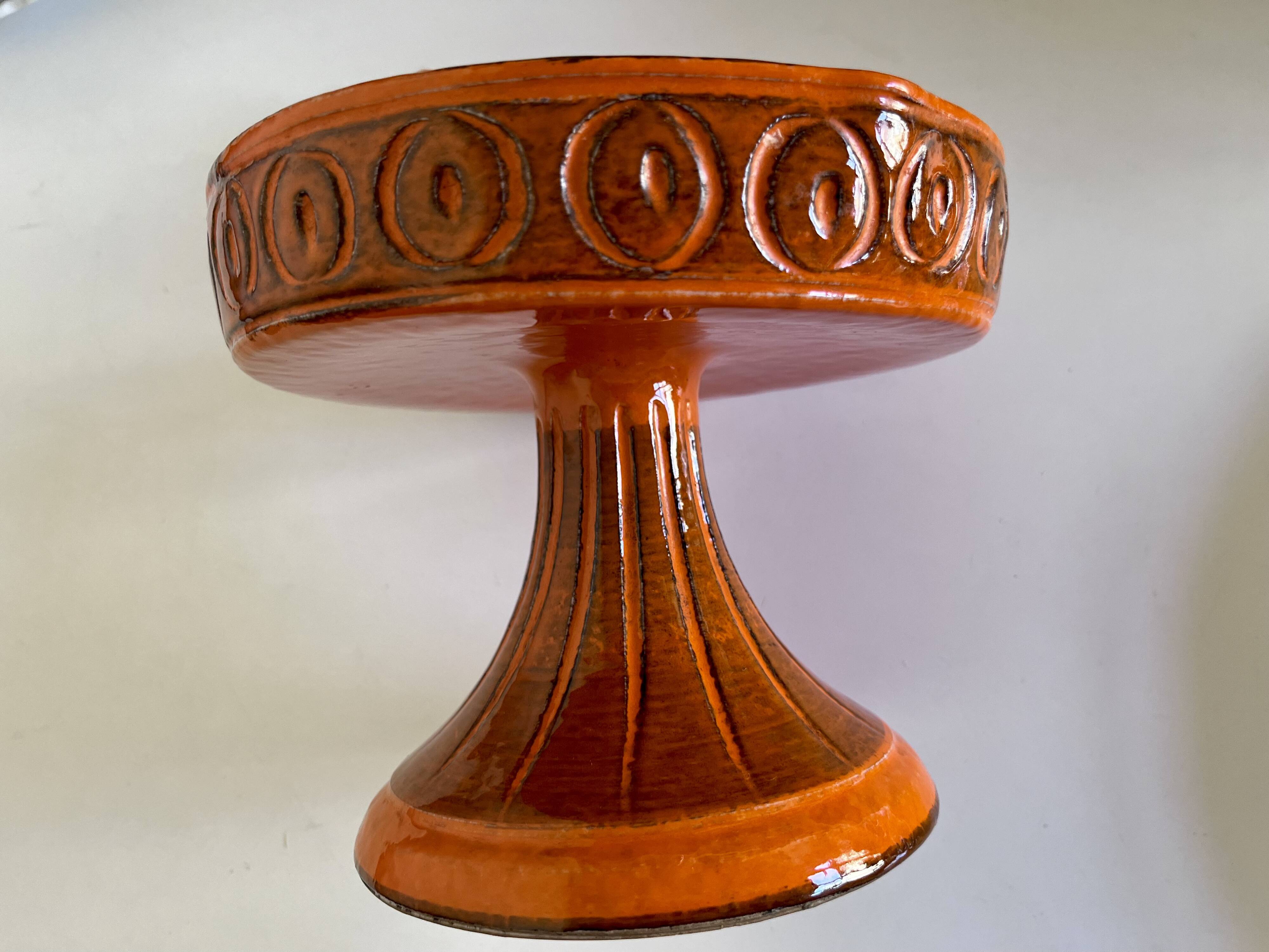 Ceramic, Aldo Londi centrepiece for Bitossi XXL, 1960