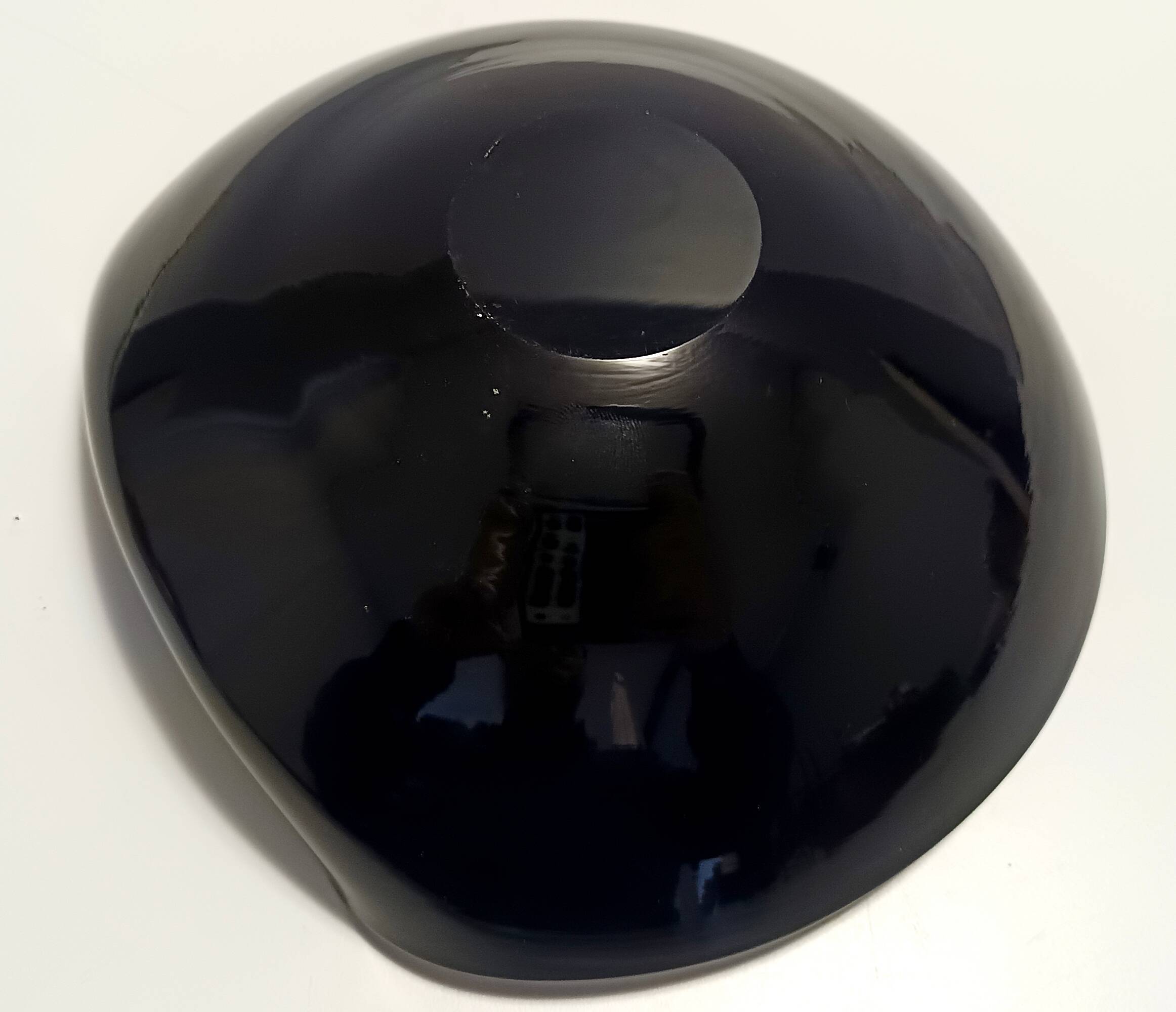 Black Murano Glass "Tutti Frutti" Ashtray / Vide-Poche attr. to Avem