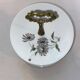 Silent Servant 3-Tiered Limoges Porcelain – Floral Decoration "Montjoie"