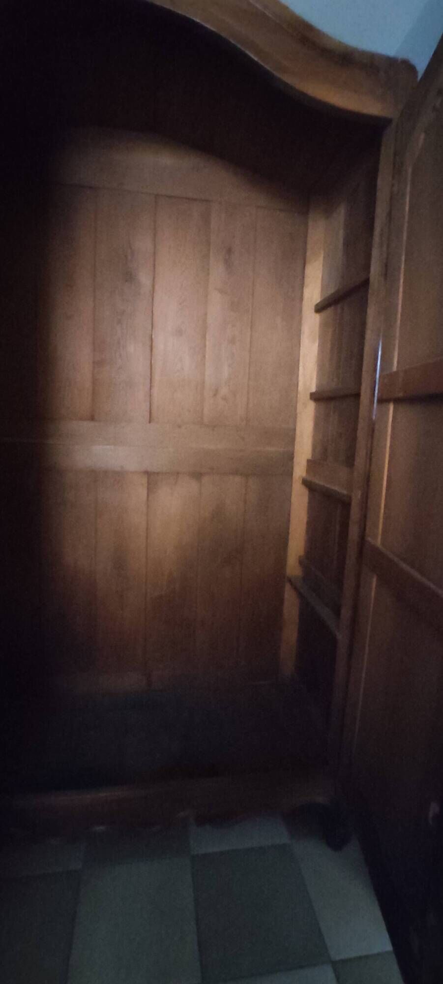 Walnut wardrobe