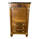 Empire period walnut secretary