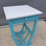 South Sea blue gondola side table