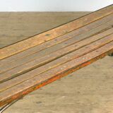 Riveted Iron Park Bench 1920's