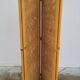 Vintage wicker claustra screen - 1950s