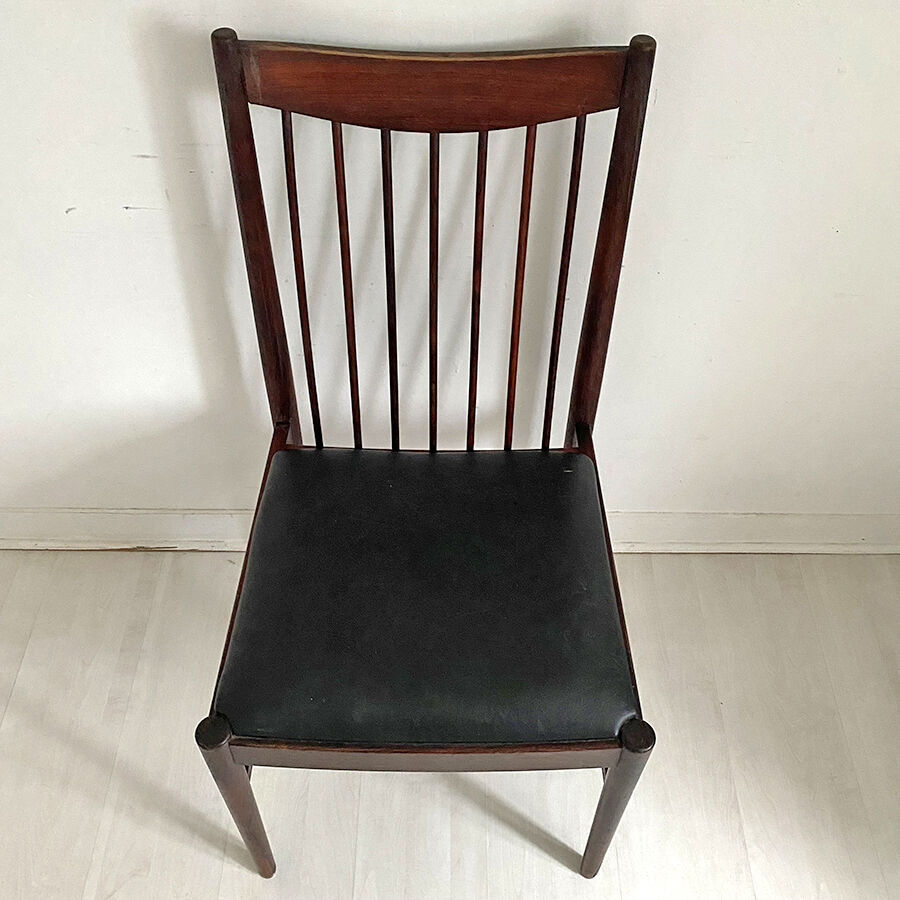 Set of 4 Scandinavian rosewood chairs Design Arne VODDER