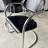 four Bauhaus Chairs produced by Effezeta, Italy 1970