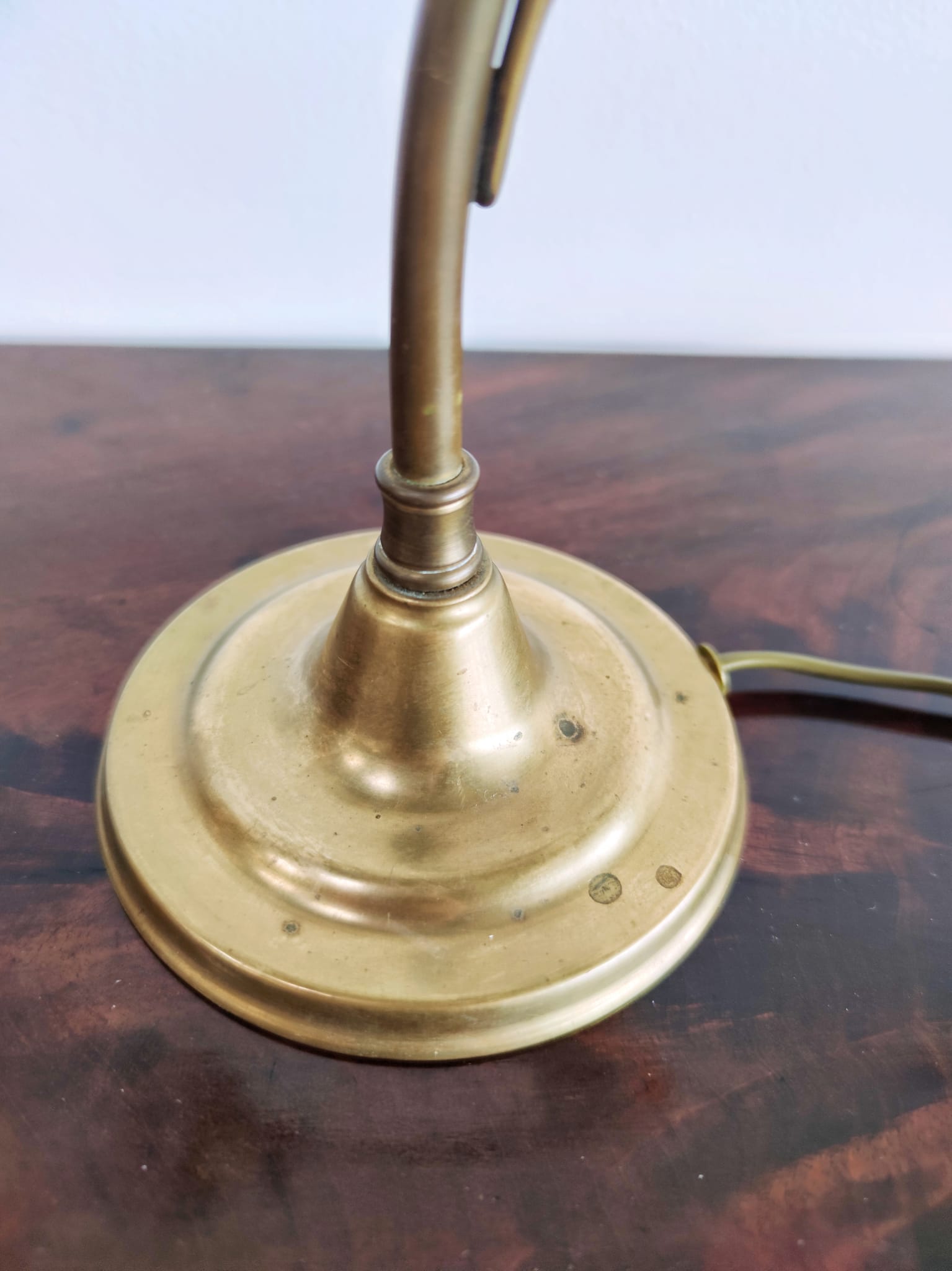 Table lamp in brass art deco tulip 1930
