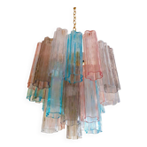 Lustre multicolore en verre de murano « tronchi » d50