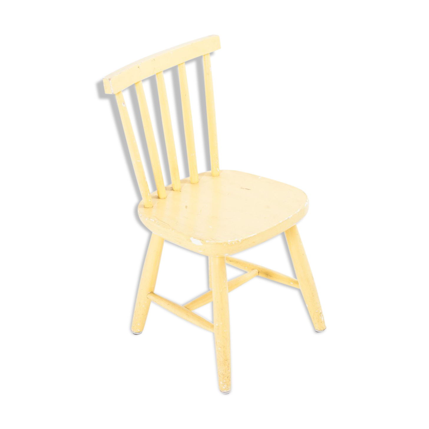 Yellow kids chair