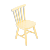 Yellow kids chair