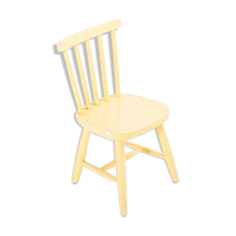 Yellow kids chair