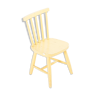 Chaise d’enfants jaune